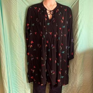 Floral tunic